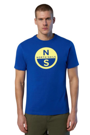 North Sails t-shirt in cotone organico con maxi logo 692972 [d7125e97]