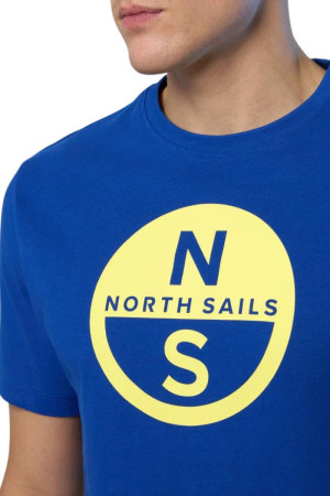 North Sails t-shirt in cotone organico con maxi logo 692972 [b929dc9e]