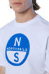 North Sails t-shirt in cotone organico con maxi logo 692972 [2ea648e1]