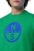 North Sails t-shirt in cotone organico con maxi logo 692972 [ac110e63]