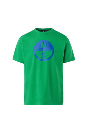 North Sails t-shirt in cotone organico con maxi logo 692972 [1e5c8879]