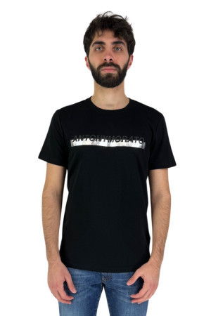 Antony Morato t-shirt in cotone con stampa gommata mmks02357-fa100144 [6b3f6c76]