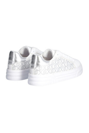 Liu Jo sneaker platform con logo strass Cleo 12 ba4013ex2370 [1868b24d]