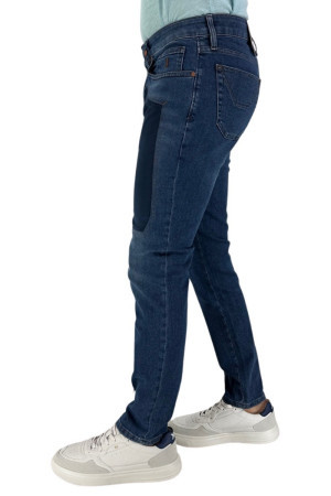 Jeckerson jeans con toppe in alcantara pe24juppa100james002 d004 [fd4ed4b1]