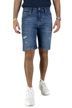 Antony Morato short skinny in blue stretch Ozzy mmds00079-fa750490 w01827 [04df0f60]