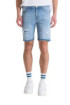 Antony Morato short skinny in blue stretch denim Ozzy mmds00079-fa750490 w01828 [7cd2277b]