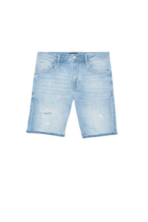 Antony Morato short skinny in blue stretch denim Ozzy mmds00079-fa750490 w01828 [17b9e26c]