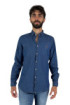 Beverly Hills Polo Club camicia in tela di denim C-mayaca-denim [1dbc2562]