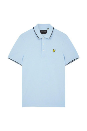 Lyle & Scott polo in piquet con riga a contrasto sp1524vog [893ba372]