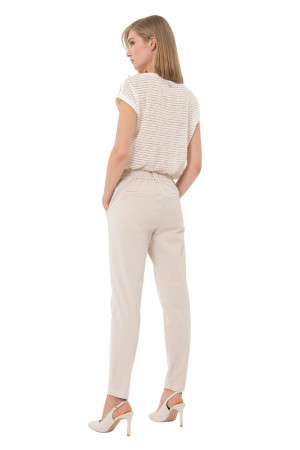 Fracomina pantaloni jogger regular in cotone stretch fr24sv4010w42001 [058c1b76]