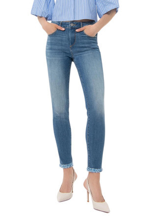 Fracomina jeans skinny effetto push up con paillettes sul fondo fr24sv8000d401r9 [2dce324f]