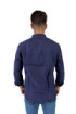 North Sails camicia coreana in lino con logo ricamato 664116 [8bc68773]