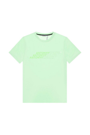 Antony Morato t-shirt regular in cotone con stampa logo mmks02350-fa100144 [72e53fbd]