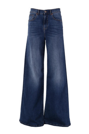 Fracomina jeans flare in denim con lavaggio medio stone wash fp24sv3015d40402 [55706504]