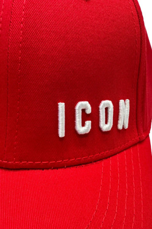 Icon cappello baseball in cotone con logo ricamato in piccolo iunix8002a [4723df6e]