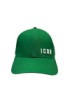 Icon cappello baseball in cotone con logo ricamato in piccolo iunix8002a