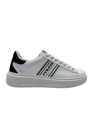 Enrico Coveri sneaker in similpelle con inserti a contrasto Berlin ecs418310 [8249113c]