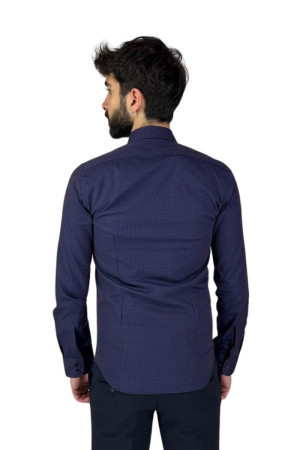 Alviero Martini camicia in microfantasia super slim 1333/ui36 [50bcaad4]