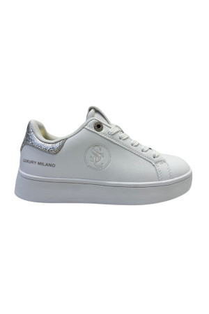 Soprani Couture sneaker in ecopelle e laminato Queen Mix scw314848 [5b9d6775]