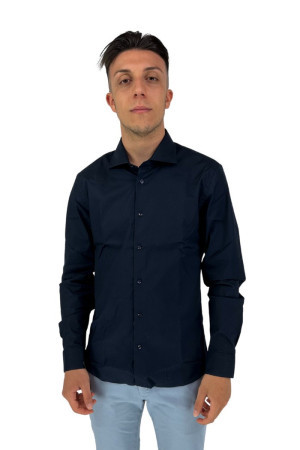 Laboratorio Russo camicia in misto cotone slim fit rub101 [e0e8b9ad]