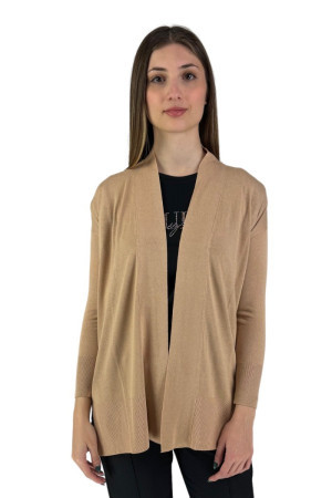 Markup cardigan aperto in viscosa mw10004 [bd38b3a5]