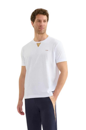 Alviero Martini t-shirt in cotone con dettaglio scollo Geo Classic u/2813/ue63 [5315f6bd]