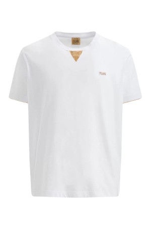 Alviero Martini t-shirt in cotone con dettaglio scollo Geo Classic u/2813/ue63 [387e33aa]