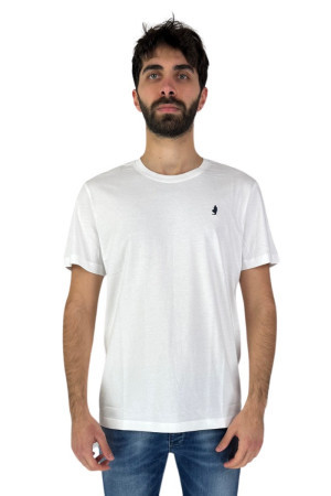 MCS t-shirt in jersey di cotone con logo ricamato 10mts009-02304 [12e828f0]