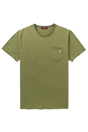 MCS t-shirt in cotone con bordi a vivo 10mts018-02309 [6f56558b]