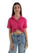 XT Studio blusa cropped mezza manica x124st1006w40001