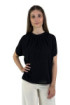 Maidoma blusa girocollo con trama in lurex pe24f527/bl1999 [68674e7c]