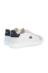 La Martina sneaker in tela e pelle con logo ricamato lfm241.001.3110 [88a933e9]