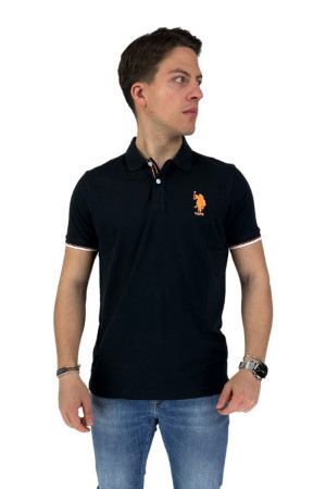 US Polo ASSN polo in jersey con logo ricamato Lonn 65351-50313 [47a9c1e8]