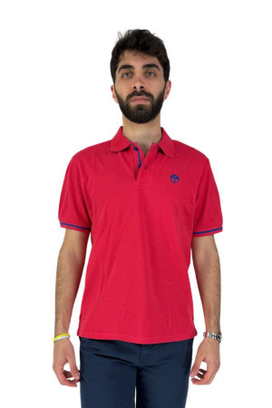 North Sails polo in piquet con logo ricamato 692457 [15f62406]