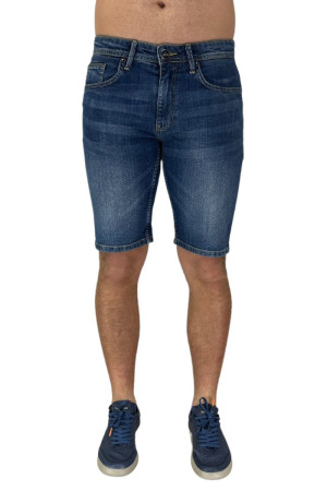 Johnny Looper bermuda in denim lavaggio medio jp303 [dfa522c7]