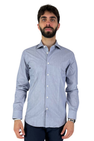 Filippo Gelsi camicia in cotone a microriga 119-3f7 [ea92845e]