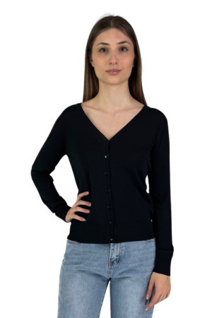 Influencer cardigan a bottoni in misto viscosa 01j6998 [55e1e760]