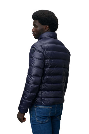 Blauer piumino con collo alla coreana Belmont 24wbluc03062-006719 [fd0c5f29]