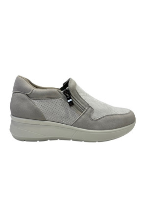 Eco Bio slip on in ecopelle traforata con Memorisy j5.2636 [fa073c3c]