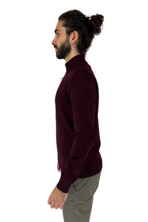 Nerovago cardigan a zip in misto viscosa 730006 [8bb39e85]