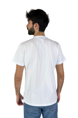 Icon t-shirt girocollo in jersey con stampa logo iu8076t [ac818c16]