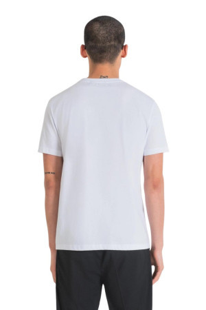 Antony Morato t-shirt regular in jersey con stampa tigre mmks02392-fa100144 [d91396d6]