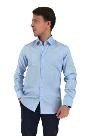 Alviero Martini camicia in cotone con inserti Geo Classic u/1303/ue43 [d14a3f28]