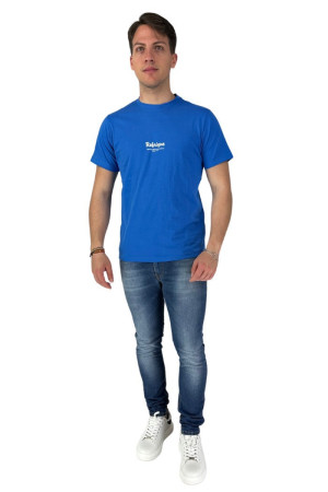 Refrigue t-shirt in jersey di cotone con stampa logo 2816m0040 [e40df0f4]