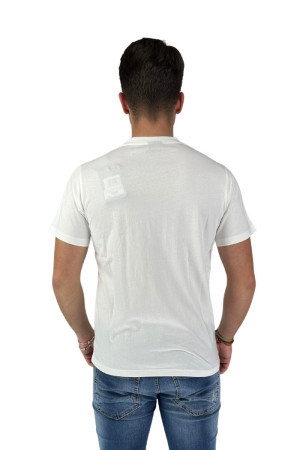 Refrigue t-shirt in jersey di cotone con stampa logo 2816m0040 [76d22395]