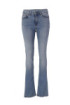 Fracomina jeans bootcut con lavaggio medio bleached Bella fp24sv8020d40103 [6c638665]