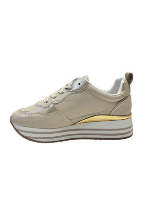 Gold & Gold sneaker in similpelle con dettaglio laminato gb833 [26f16d56]