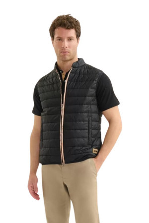 Alviero Martini gilet in nylon con inserti Geo Classic u/8800/ue01 [880d1e07]