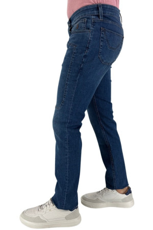 Jeckerson jeans con toppe in denim pe24juppa077john001 d023 [88fd2322]