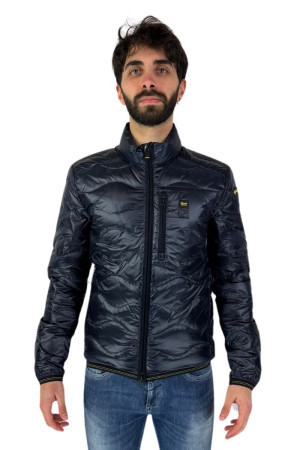 Blauer piumino ondina con taschino sul petto Waylon 24sbluc03070 [68b540a9]